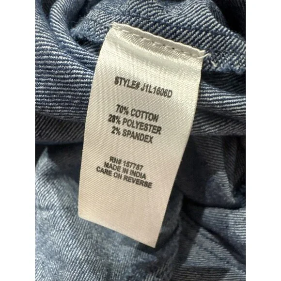 Jolie & Joy Jean Jumpsuit - Jean Wide Leg - Women's - Size: M - Picture 9 of 9